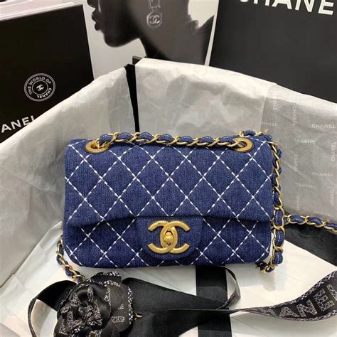 chanel denim flap bag 2020|chanel small flap bag new.